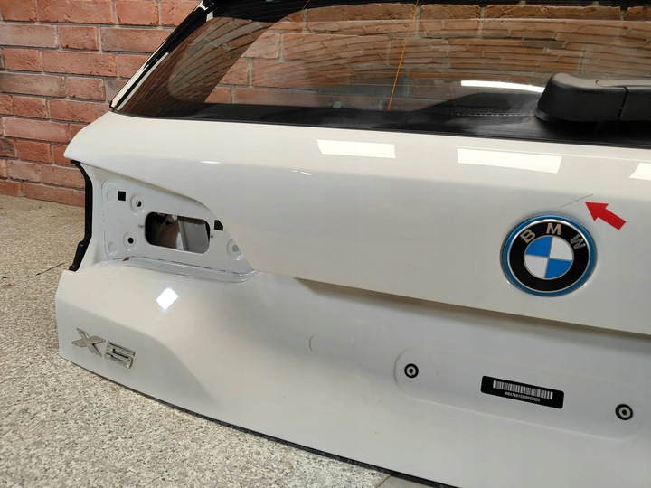 фото №9, Крышка зад задняя багажника верхняя bmw x5 g05 x5m f95 a300 альпийский белый
