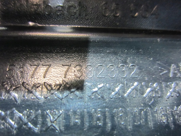 фото №10, Bmw x1 f48 кріплення ковзани планки порогової правої права сторона kpl 7332330