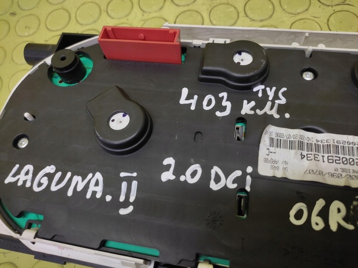 фото №10, Renault laguna ii 2.0 dci спідометр  прилади 8200291334