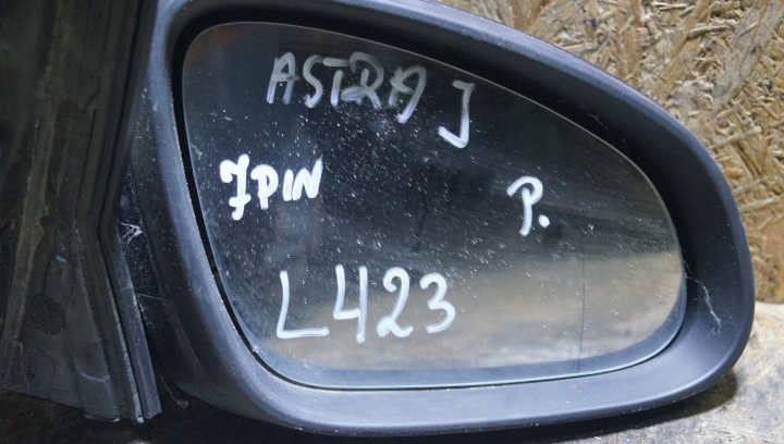 фото №8, Opel astra j дзеркало праве 7 pin uk