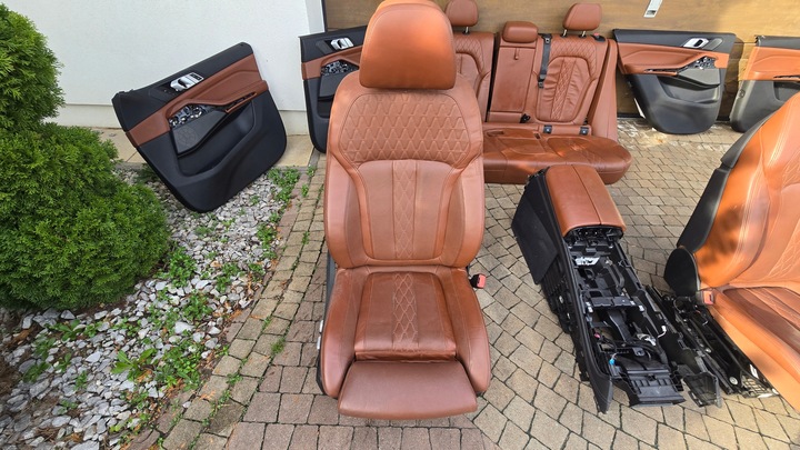 фото №7, Сиденья комплект вентиляция bmw x5 g05 обшивки комфорта