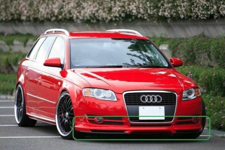 фото №11, Накладка бампера передньої спойлер do audi a4 b7 2004-2008 sobmart