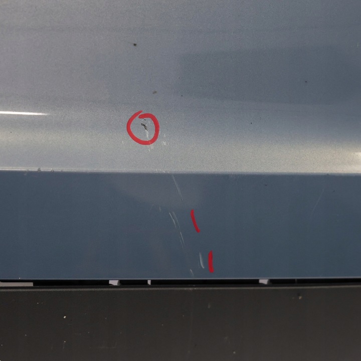 фото №11, Audi a3 8p sportback бампер задній sphere блакитний синій - x5x