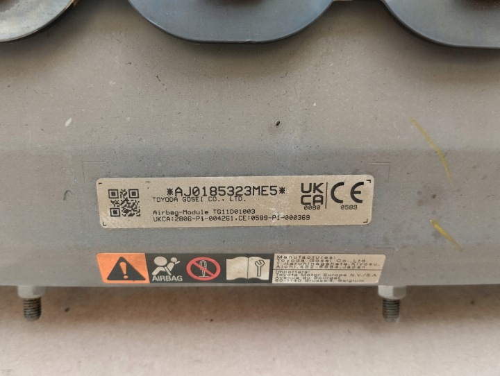 фото №5, Повітряна подушка колінна toyota c-hr ii 24r tg11d01003 uk