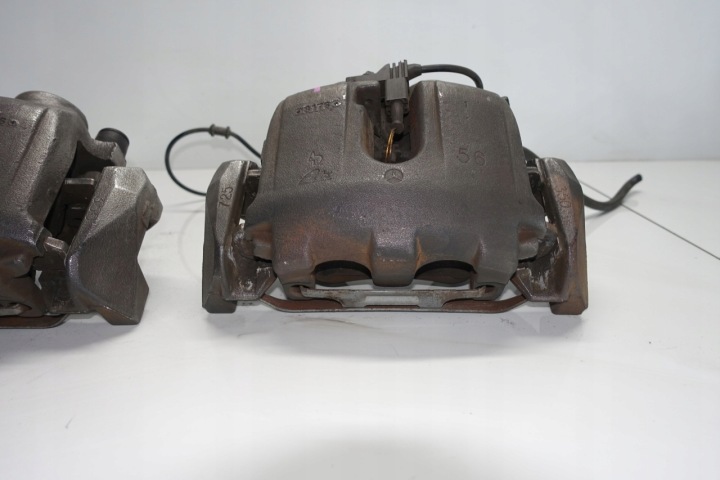 фото №6, Mercedes x164 ml gl w164 суппорт перед левое правое 350mm зажимы gl164