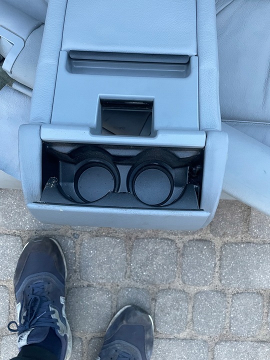 фото №8, Диван сиденье зад bmw e46 универсал кожа серый bdb состояние !!!