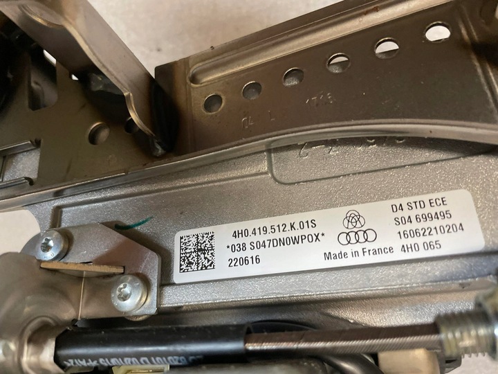 фото №7, Audi a8 s8 d4 колонка кермова 4h0419512k