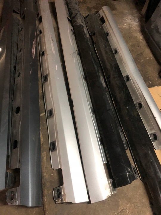 фото №3, Mercedes w221 s-klasa планка пороговая порог накладка