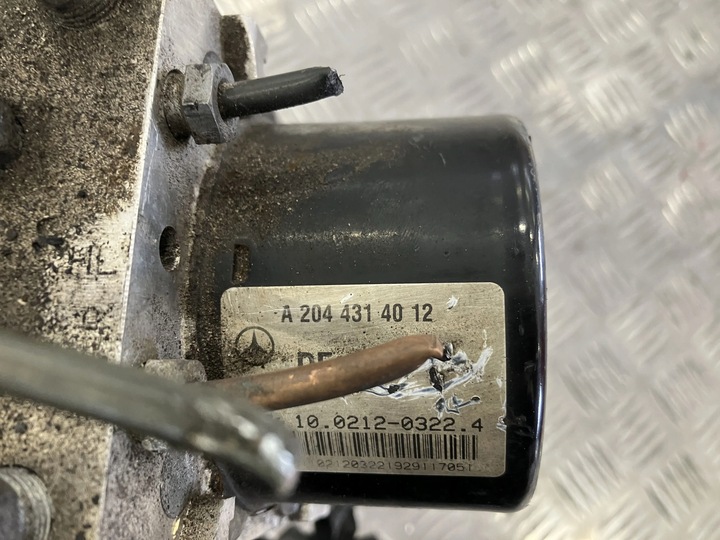 фото №5, Насос abs блок керування mercedes c клас w204 2.2 cdi