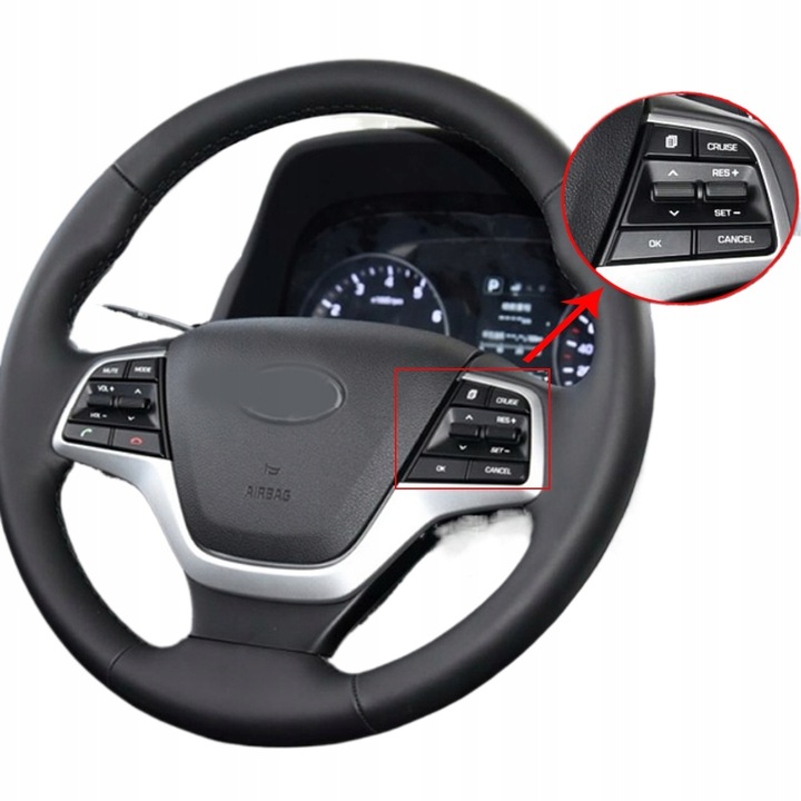 фото №9, Переключатель круиз-контроля na руль для hyundai elantra 1.6l 16 - 18