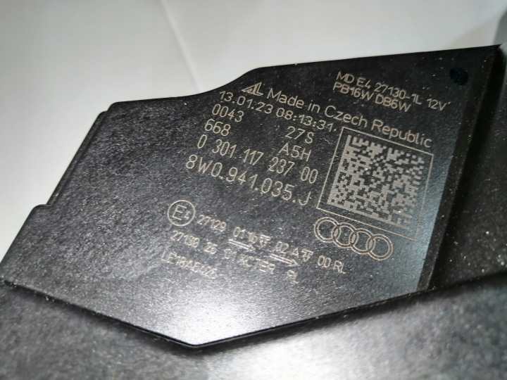 фото №8, Фара ліва передня перед audi a4 s4 rs4 matrix led halmar 8174