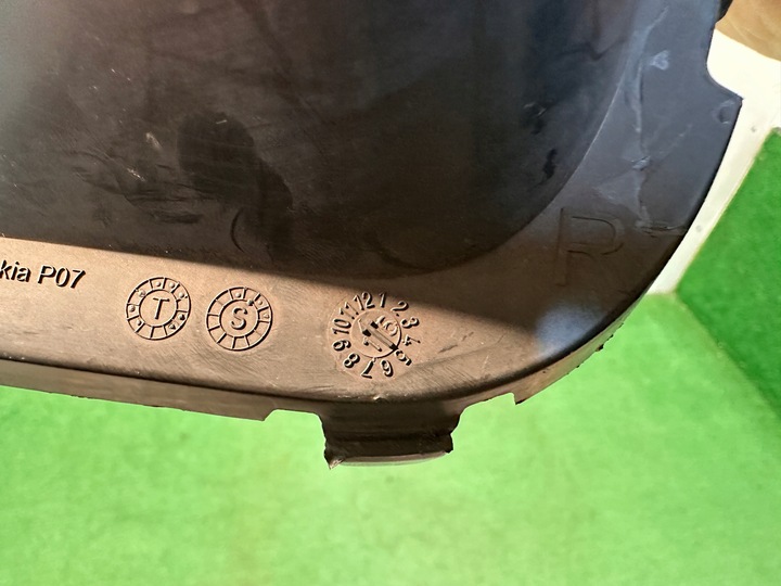 фото №11, Porsche cayenne 7p5 рестайлинг впуск руль воздуха правая 7p5121334d