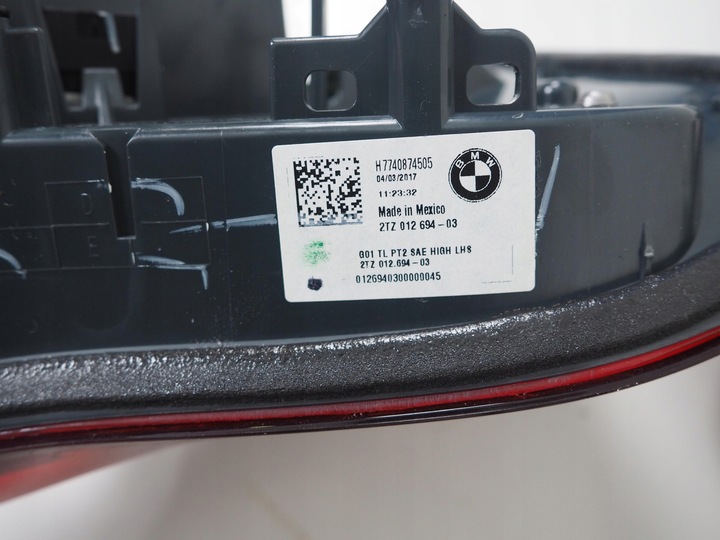 фото №10, Лампа правая левая зад задняя bmw x3 g01 led usa