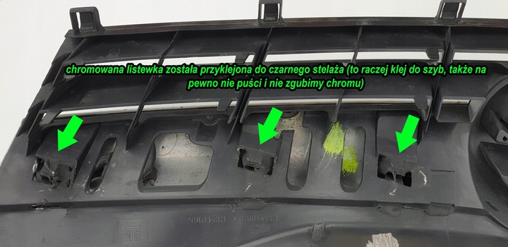 фото №13, Opel astra h 3 gtc twintop решётка радиатора решётка радиатора решётка оригинал. gm