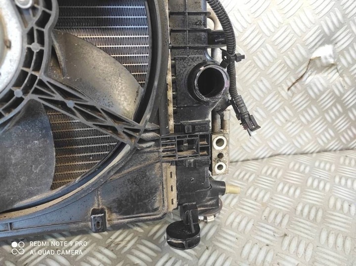 фото №11, Opel meriva b 1.7 радіатор радіаторів вентилятор 13330998 13331005 13289249