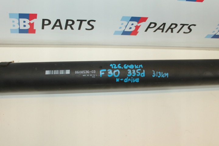 фото №8, Bmw f30 wał привідний 335d x-drive 313km 8608536
