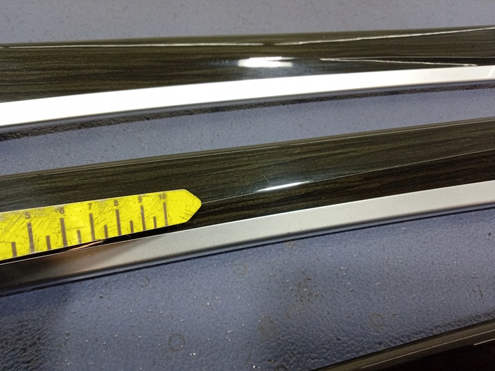 фото №6, Bmw 5 f10 f11 планки декоры дверь fineline антрацит комплект