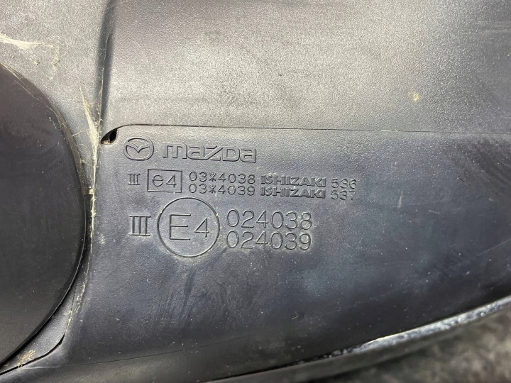 фото №11, Mazda 6 gj 2012-2016 дзеркало зовнішні складний праве 11 pin