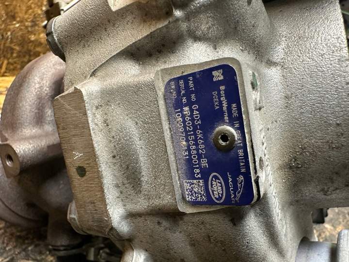 фото №6, Турбонагнітач турбіна jaguar land rover 2.0 d 59001510671