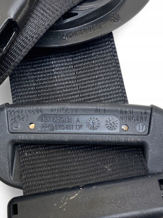 фото №10, Audi a4 s4 b9 8w pas безопасности сиденья передней