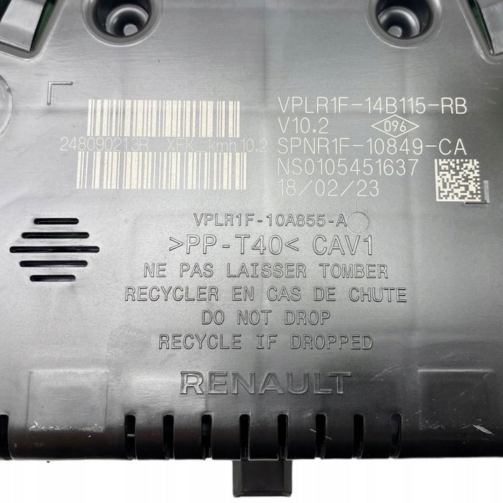 фото №16, Спідометр  прилади renault trafic 3 iii 4 iv kangoo 3 iii nissan nv300