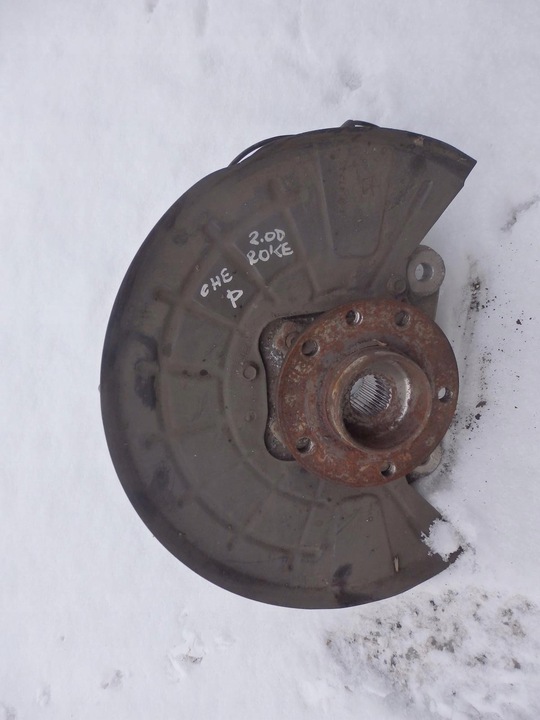 фото №1, Поворотный кулак правые перед jeep cherokee kl 2.0 mjet 2014-