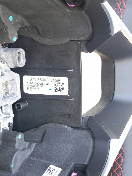 фото №7, Кермо шкіряний пелюстки ford mondeo mk v s-max hs713600 hs71-3600-vc1