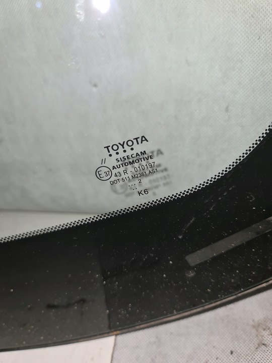 фото №3, Стекло лобовое toyota c-hr 2022r камера k6 оригинал