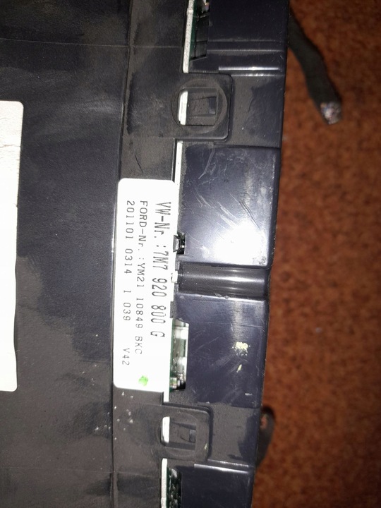 фото №7, Модуль стартовий замок запалювання seat alhambra i fl 1,9