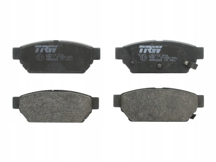 фото №16, Тормозные колодки тормоз. mitsubishi carisma 95-00 зад
