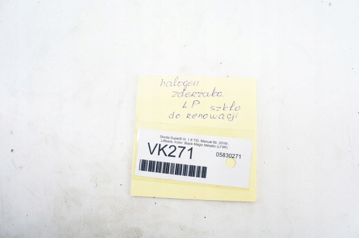 фото №7, Vk271 skoda superb iii ^ галоген бампера ліві перед 3v0941699
