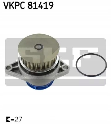 фото №10, Водяной насос vw audi seat 1,6 golf 00-06, lupo 00-05