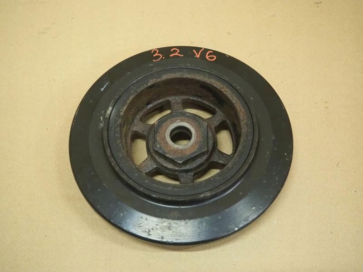 фото №1, Колесо ременное вала 3.2 v6 vw touareg 022105243d