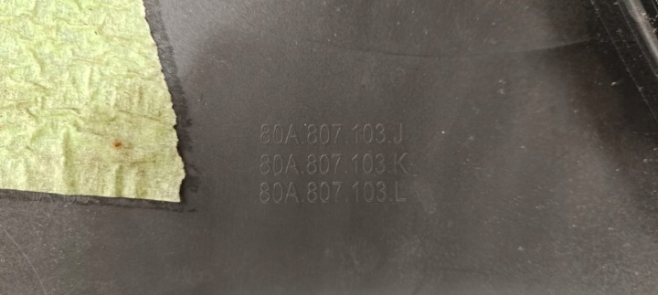 фото №8, Audi q5 ii 80a s-line sq5 кутник бампера ліві перед 80a807437e оригінал