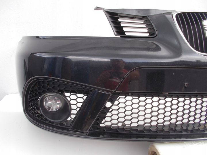 фото №11, Бампер переднє перед seat ibiza 6l рестайлінг cordoba 2005 - 2008 lc9z