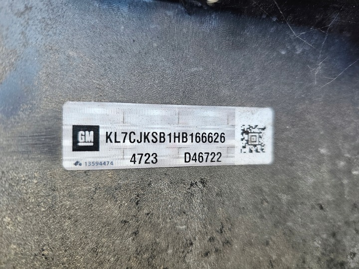 фото №12, Chevrolet trax 17- бампер зад usa