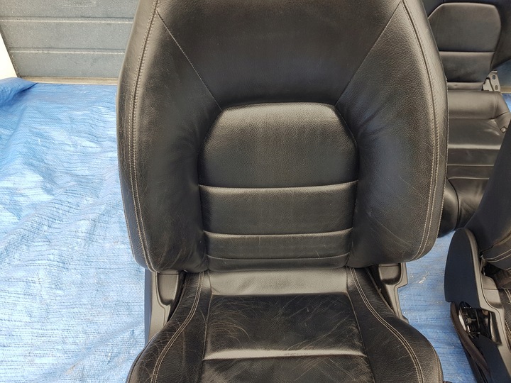 фото №8, Mercedes w207 c207 купе сидіння диван обшивки комплект шкіра