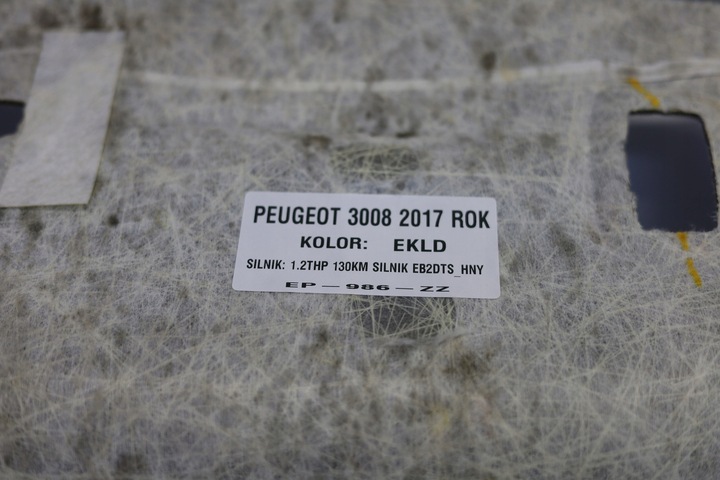 фото №9, Стеля підкладка peugeot 3008 ii 2017рік 98100367pr
