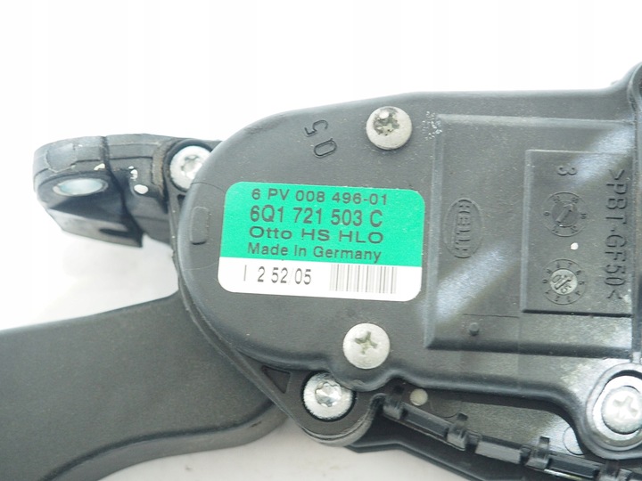 фото №14, Polo ibiza педаль модуль газа 6pv00849601 6q1721503c