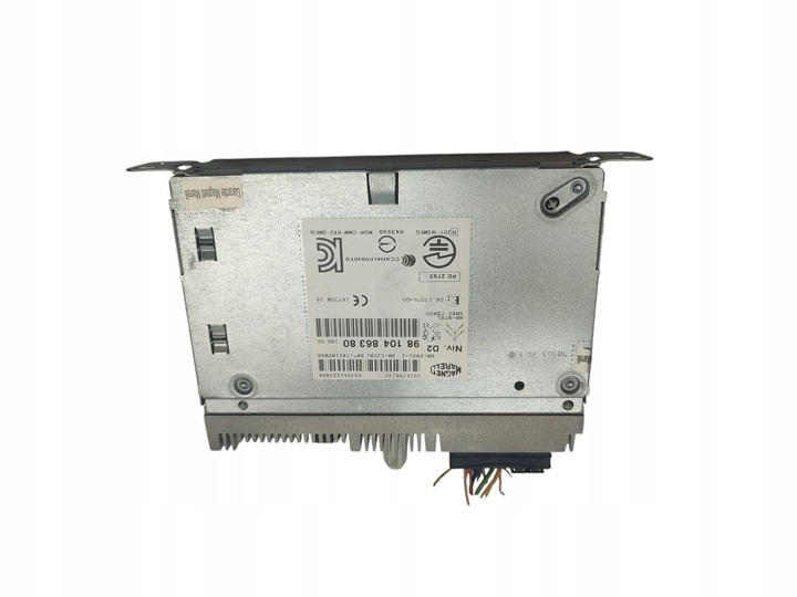 фото №1, Радіо навігація citroen c4 picasso ii 9810486380