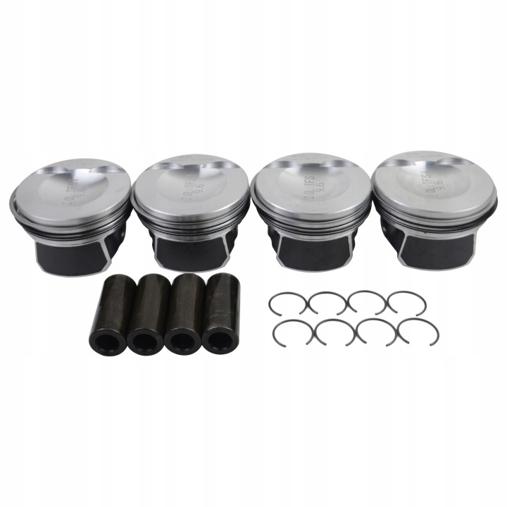 фото №5, 4x комплект поршней do ø 23 mm audi vw seat skoda 2.0 tfsi tsi caea caeb ccza
