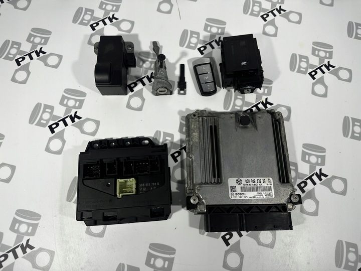 фото №1, Набор стартовый passat b6 cc r36 3.6 fsi bws kessy med9.1 03h906032dq