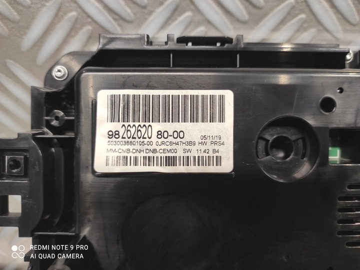 фото №10, Спидометр приборы дисплей citroen c5 aircross европа