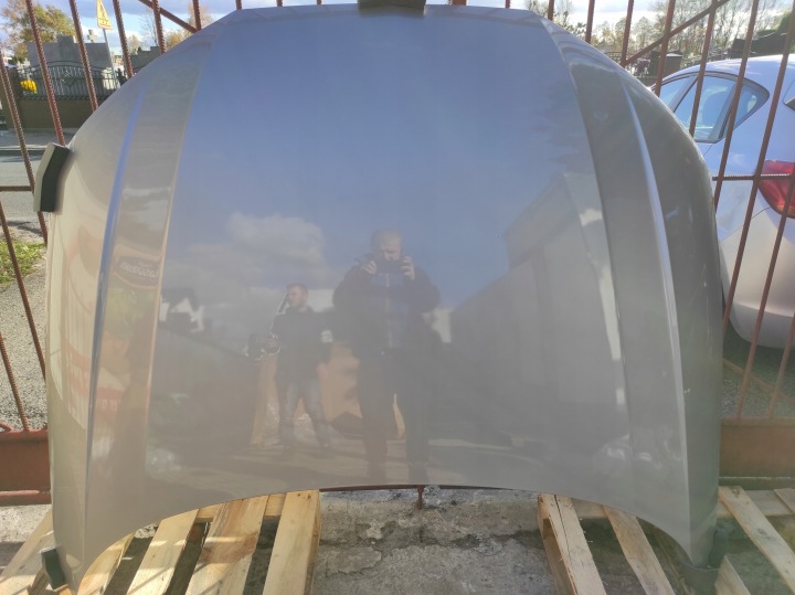 фото №9, Audi a6 c7 капот крышка двигателя lx1y алюминиевая