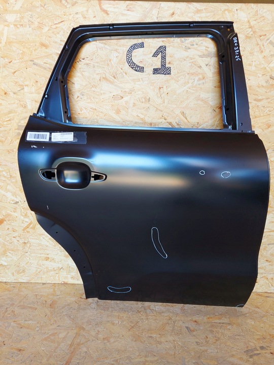 фото №1, Двері праві зад citroen c3 aircross 2017- задні нове оригінальні yq00174080