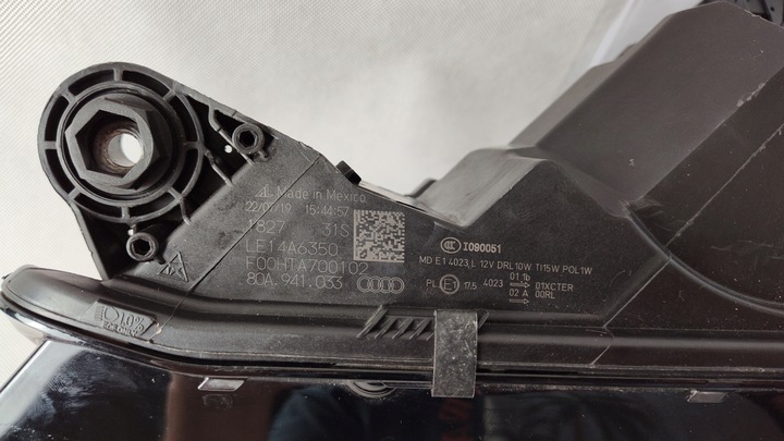 фото №8, Audi q5 80a повний led лівий фара лампа ліва