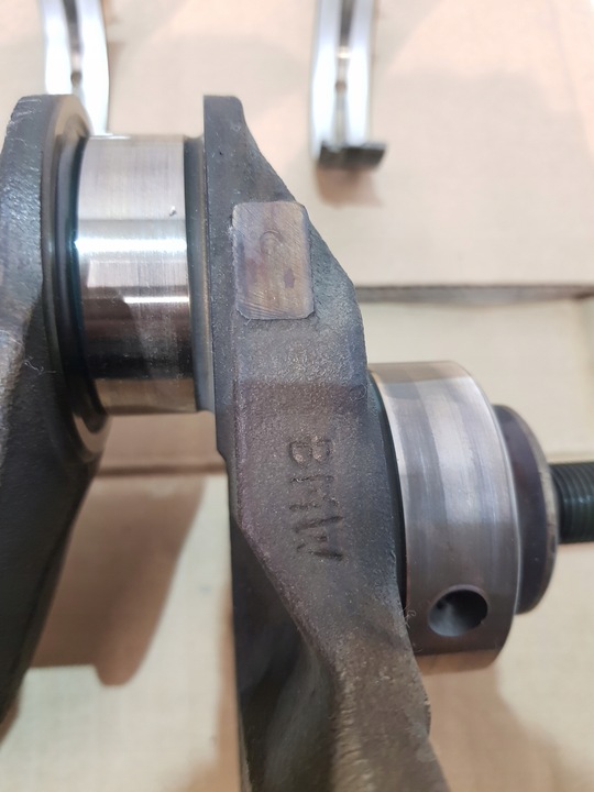 фото №13, Wał колінчастий hub90 bmw e90 e91 e87 e60 e61 eur 2.0b n43b20ay