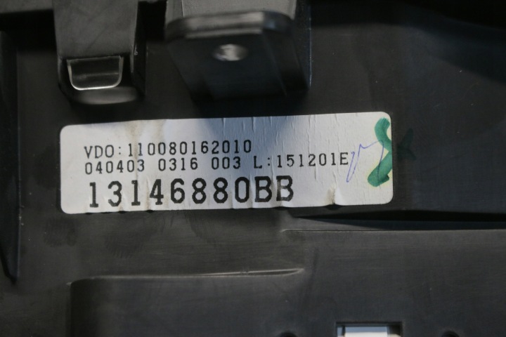 фото №11, Панель приборов opel meriva a 1.8 бензин