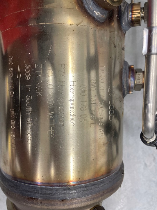 фото №6, Каталізатор 2.0 tfsi a5 8w a4 b9 рестайлінг ідеальний стан 8w0