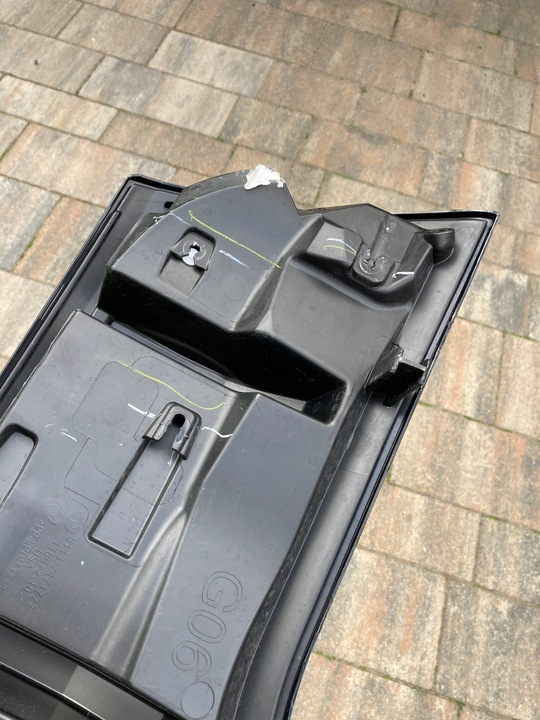 фото №12, Bmw x6 g06 накладка зад захист кришки багажника